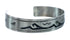 Native American Navajo Water Wave Sterling Silver Cuff Bracelet JX130594